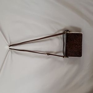 NEW Madewell Flap Convertible Crossbody Genuine Calf Hair Edition